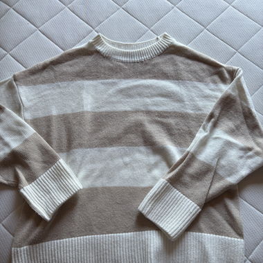 Striped Knit Sweater