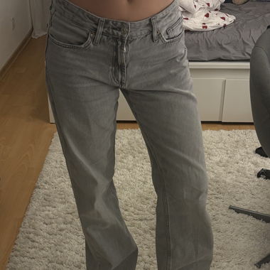 Jeans grau von Zara, Grösse 40