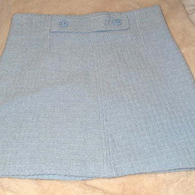 Jupe Zara bleu clair