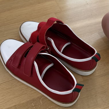 Gucci Red Slip-on Sneaker