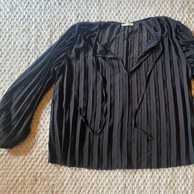 Tunique transparente noire