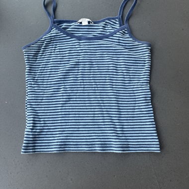Striped Spaghetti Top
