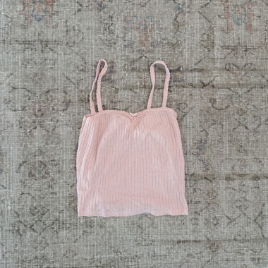 Levi's Pink Ripp-Top mit Spaghettiträgern