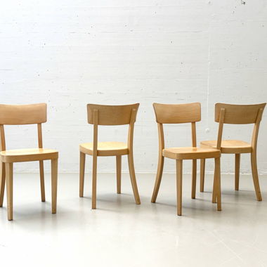 4x Hellholz stain chairs in Horgen Glarus style