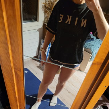 Nike sports shirt with mesh