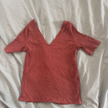Chemise en maille côtelée