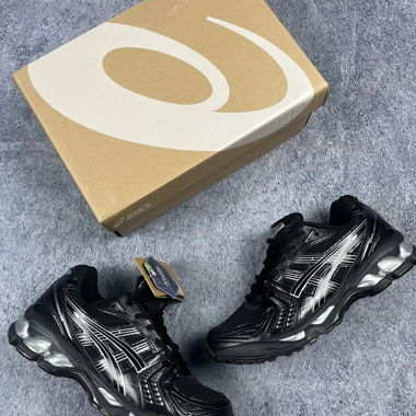 ASICS Sportschuhe schwarz