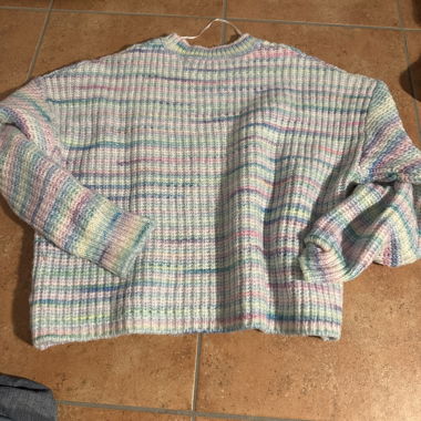 Pastel knit sweater