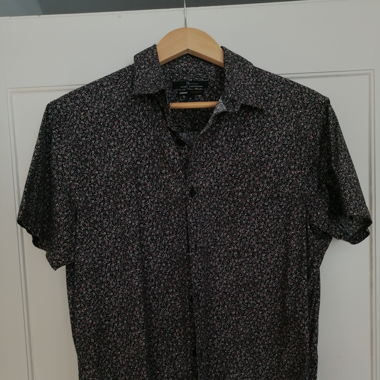 Marc Anthony flowered button shirt 