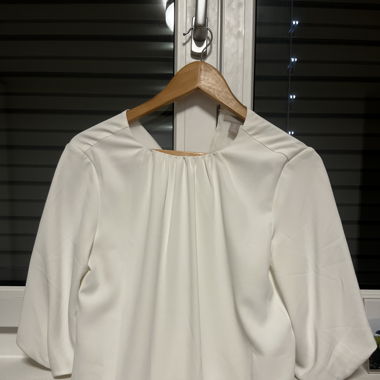 Weisse Bluse 