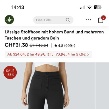 Halara Hose