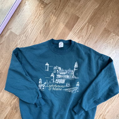 Vintage 90s Lighthouse of Maine Sweater