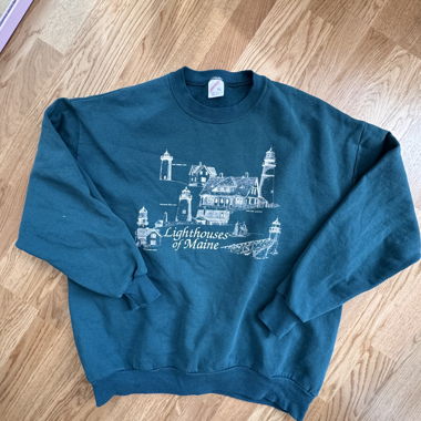 Pull Vintage Phare du Maine des Années 90