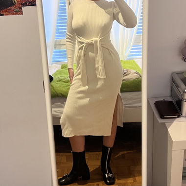 Robe d'hiver blanche