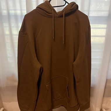 Plain Brown Hoodie