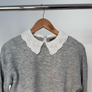 Pull avec col - Pullover with collar