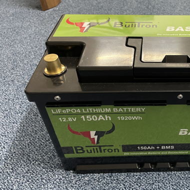 Aufbau Batterie LiPi 150 A