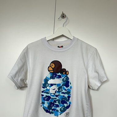 Bape Camo Blue Tee Shirt 