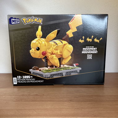 MEGA Pokémon Motion Pikachu Bauset OVP