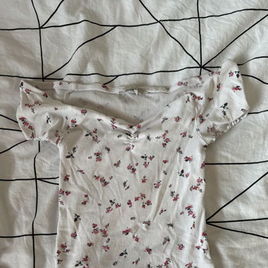 Summer floral top