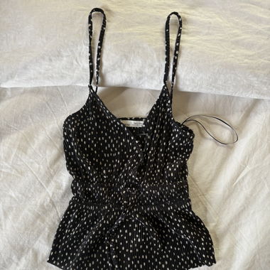 Gepunktetes Top