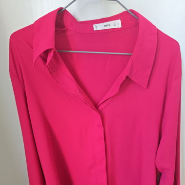 Chemise Mango Rose Fushia 