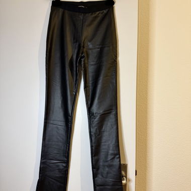 Leggings en cuir 