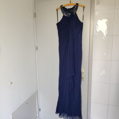 Mascara Abendkleid blau