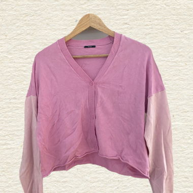 Pink Cardigan