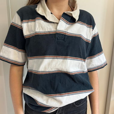 Poloshirt gestreift 
