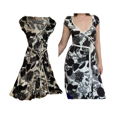 Robe portefeuille Miss Sixty y2k