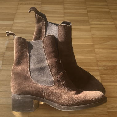 Mauro Leone suede boots