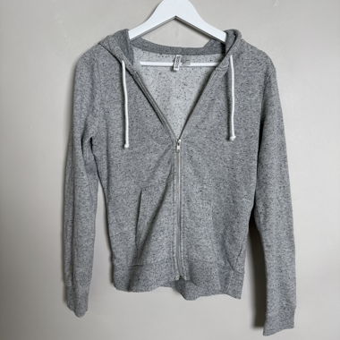 Grey H&M Basic Hoodie