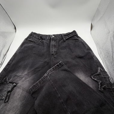 Black Star Patch Jeans