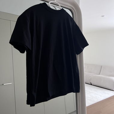 Bssicshirt noir avec col