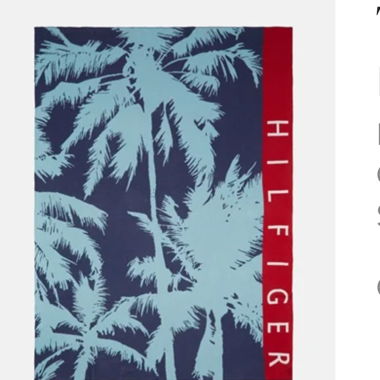 Tommy Hilfiger Plaid - Palms 130x170cm