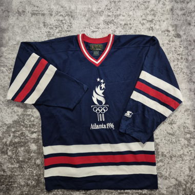 Olympics Atlanta 1996 Starter Hockey Jersey, L