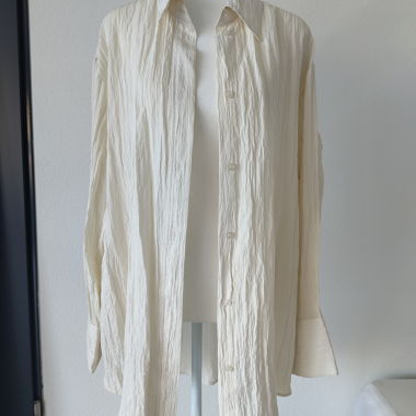 Hemd/ Bluse cremefarben H&M