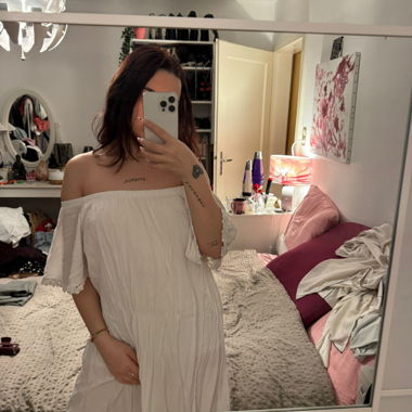 Robe blanche