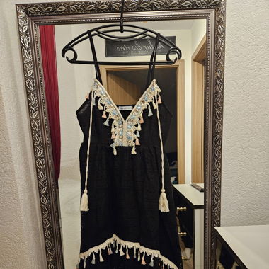 Robe à pompons 