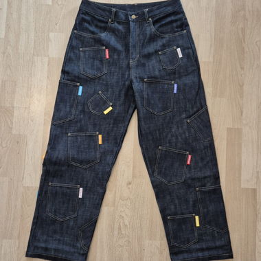 UltralightLondon Denim Selvedge à poches multiples