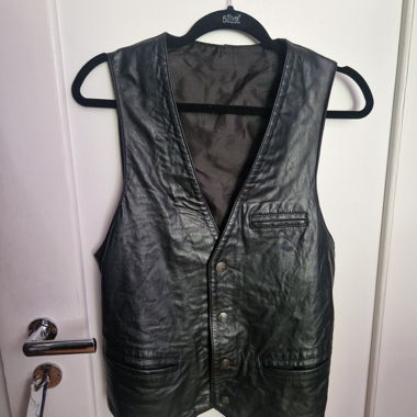 Vintage leather vest