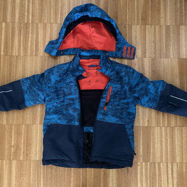 Ensemble de ski enfant bleu, taille 110