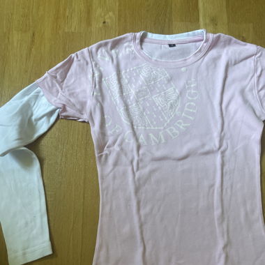 Vintage Cambridge University Langarmshirt