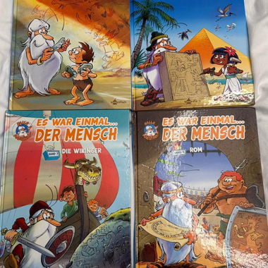 C'era una volta… l'uomo – 4 libri