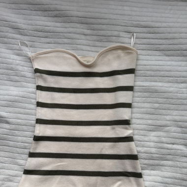 Crop Top gestreift 