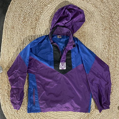 Vintage Retro Windbreaker