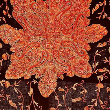 Scialle / stola di lana Kashmir