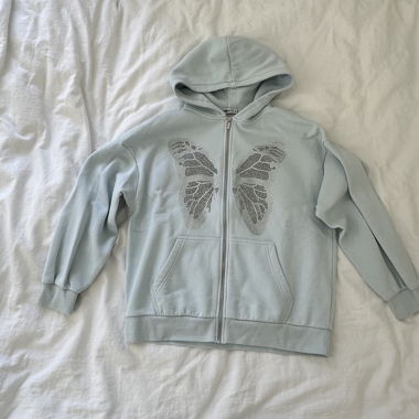 Hoodie mit Strass