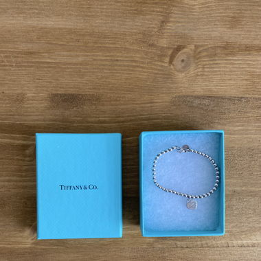 Tiffany & Co. Sterling Silber Armband mit Herz
